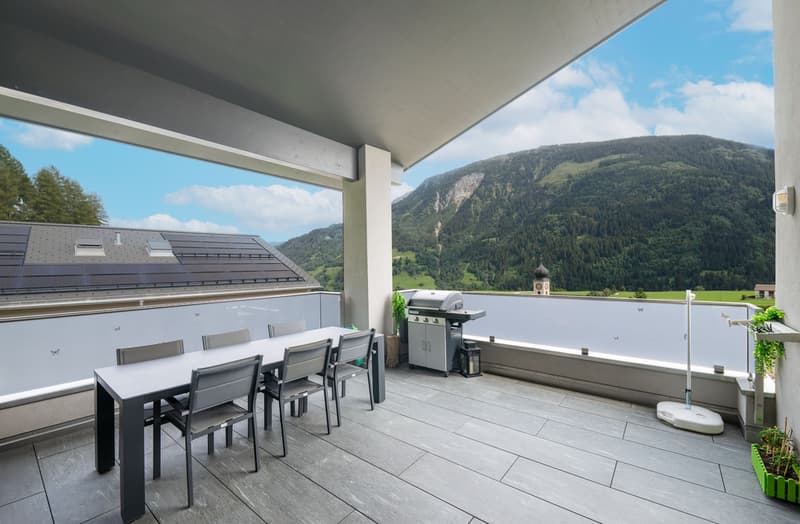 Ueberdachte Loggia
