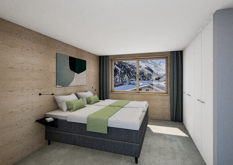 Visualisierung Schlafzimmer