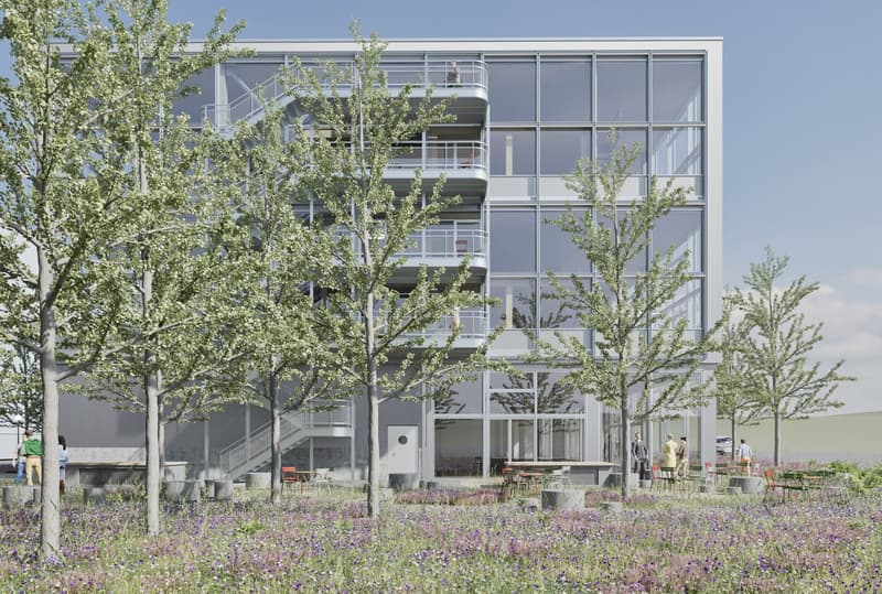 Showroomfläche im EG mit Anlieferung & Gewerbeteil – bis 1’350 m² (2)