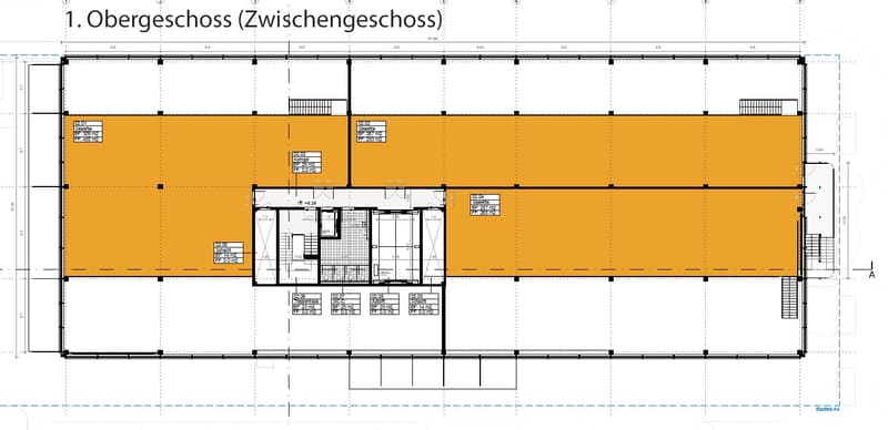 Moderne Gewerbefläche im Neubau – tlw. Überhöhe dank Zwischengeschoss (7)