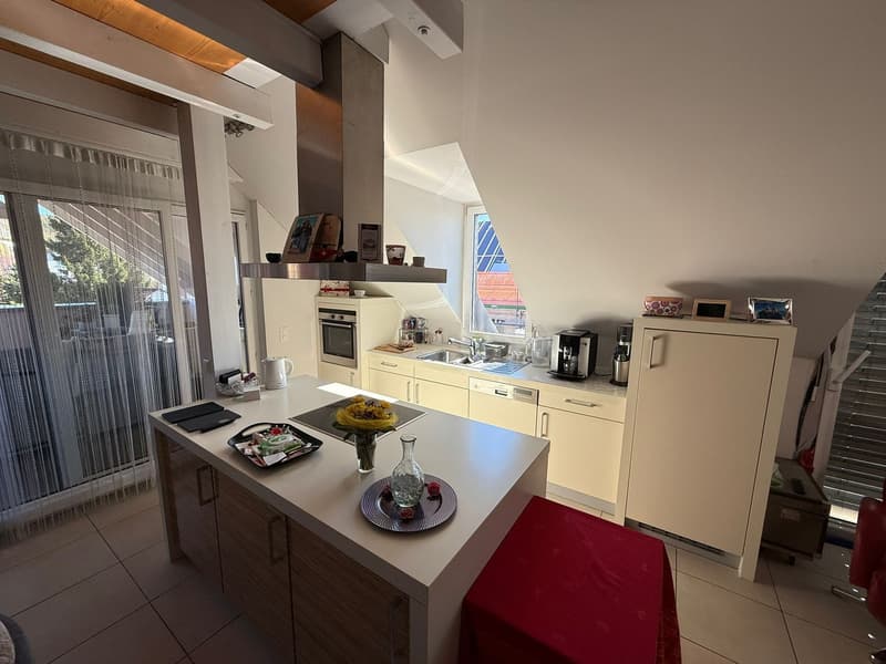 Appartement en duplex de 4,5 pièces avec jardin d'hiver, stockage en comble et espaces extérieurs spacieux (2)