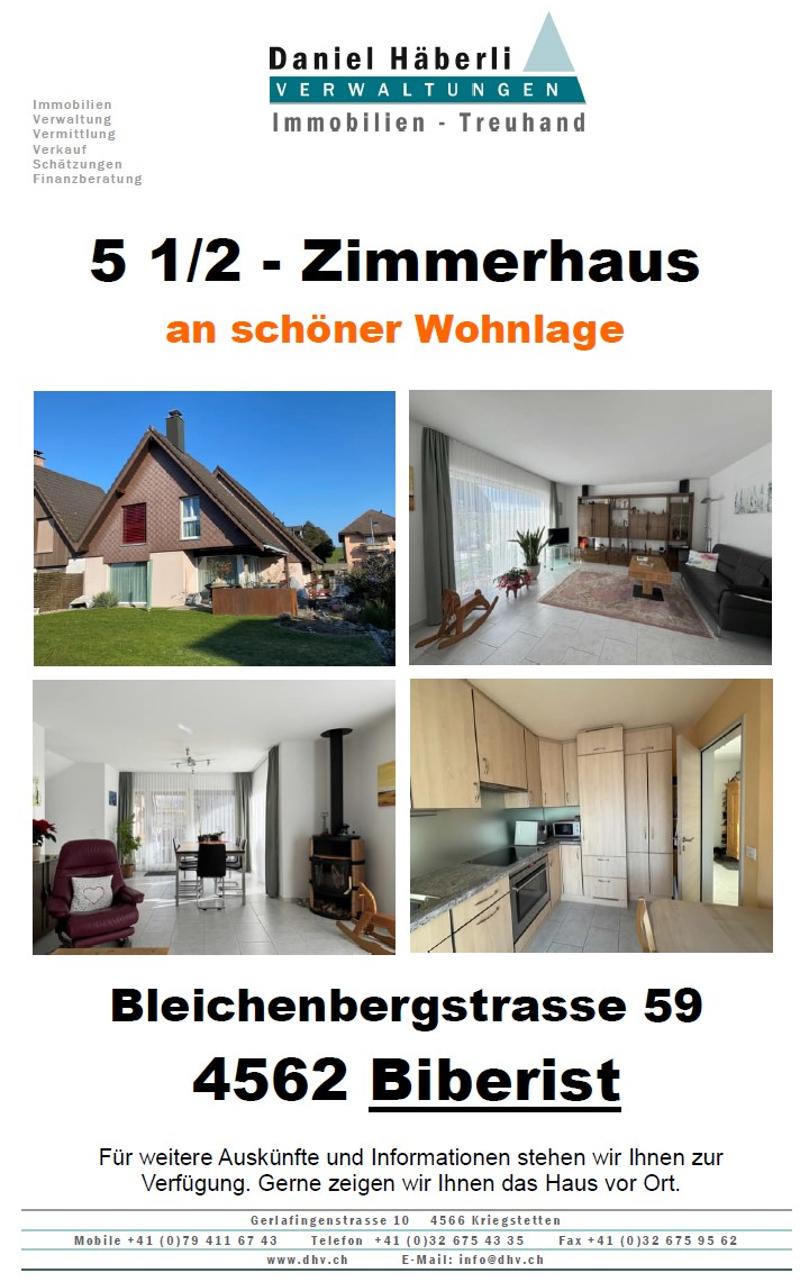 Bleichenbergstrasse 59, 4562 Biberist