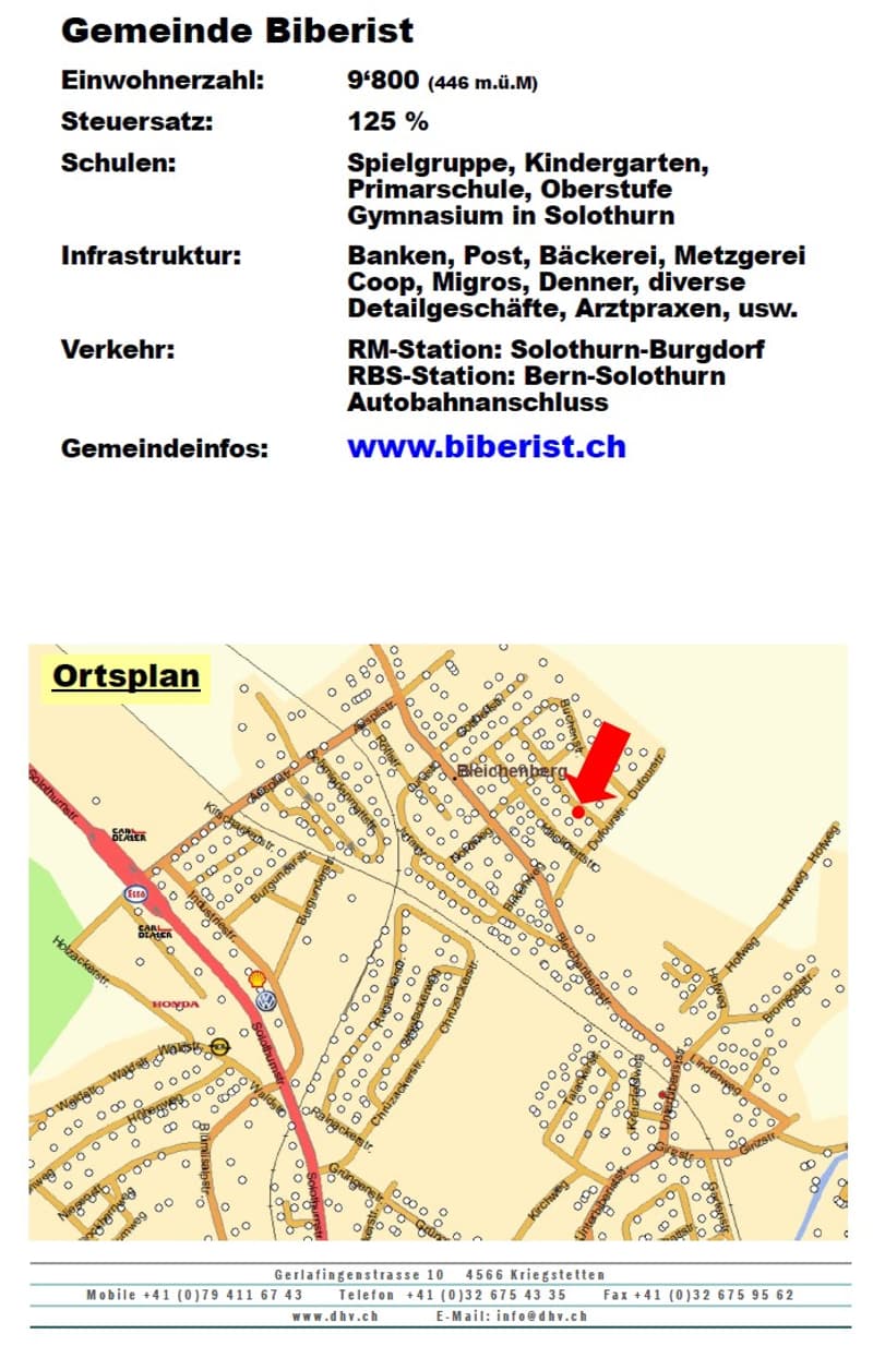 Gepflegte 3-Zimmer-Wohnung mit Balkon in Biberist – sofort verfügbar! (3)