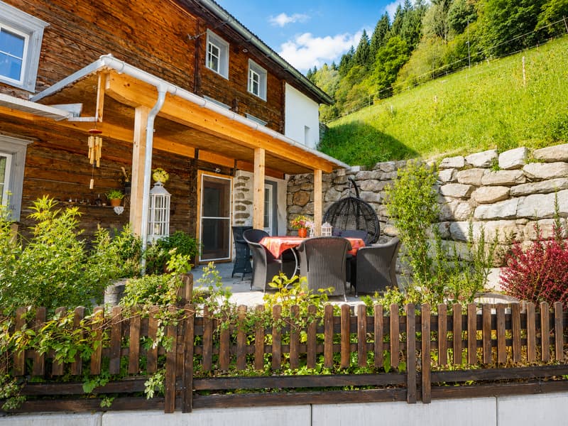 Lauschiger Gartensitzplatz