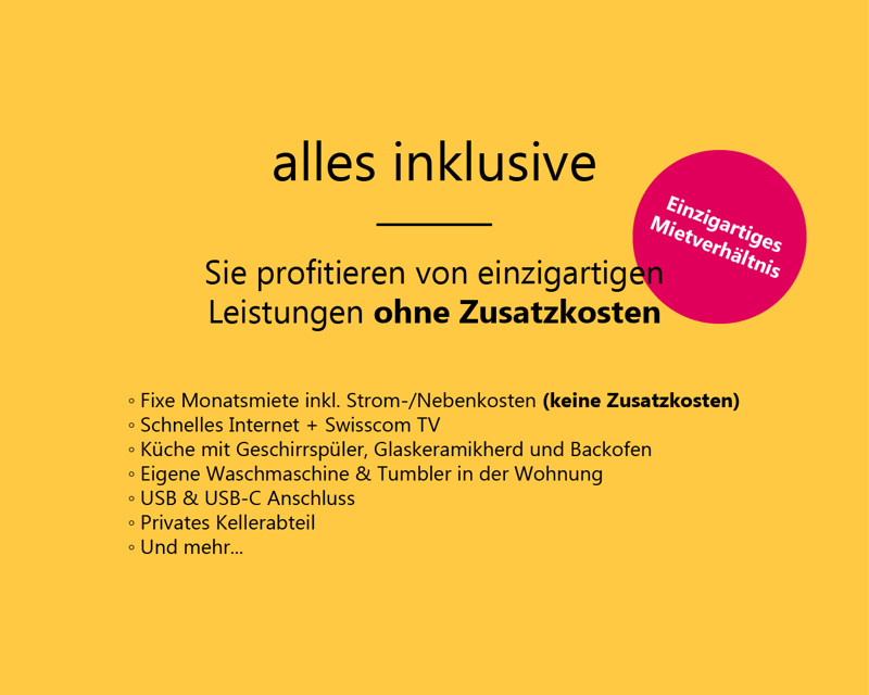EINZIGARTIGES MIETVERHÄLTNIS - ALLES INKLUSIVE - STROM, NK + INTERNET & TV (2)