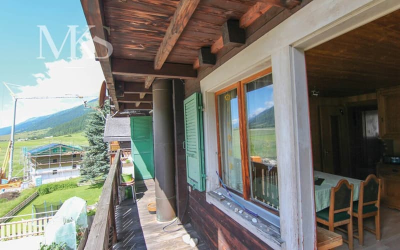 Grosser Balkon
