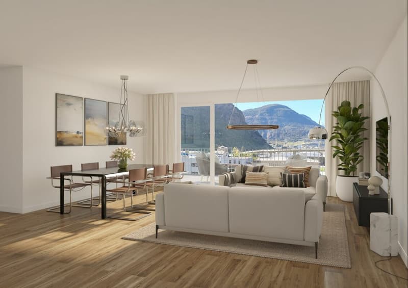 Mehr Platz, mehr Komfort - moderne 4.5-Zimmer-Neubauwohnung in Visp (5)