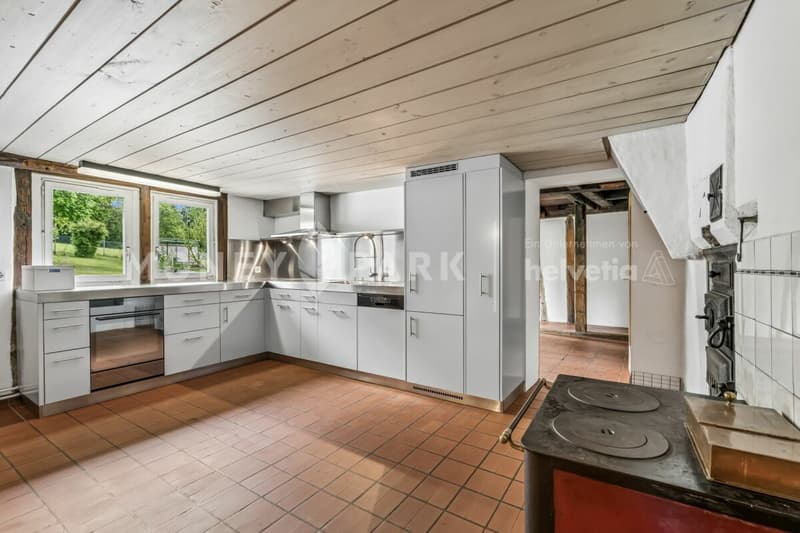 9.5-room country house with barns, spacious garden and great potential (8)