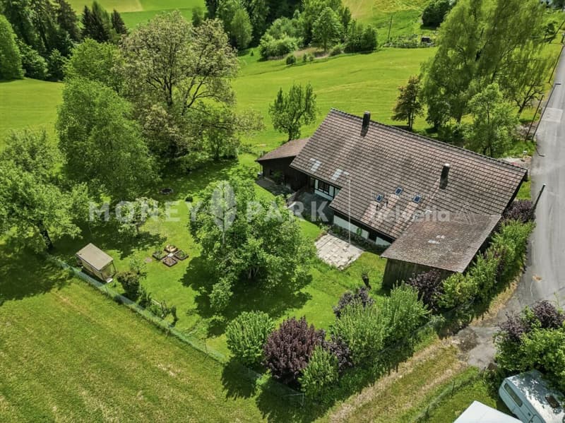 9.5-room country house with barns, spacious garden and great potential (3)