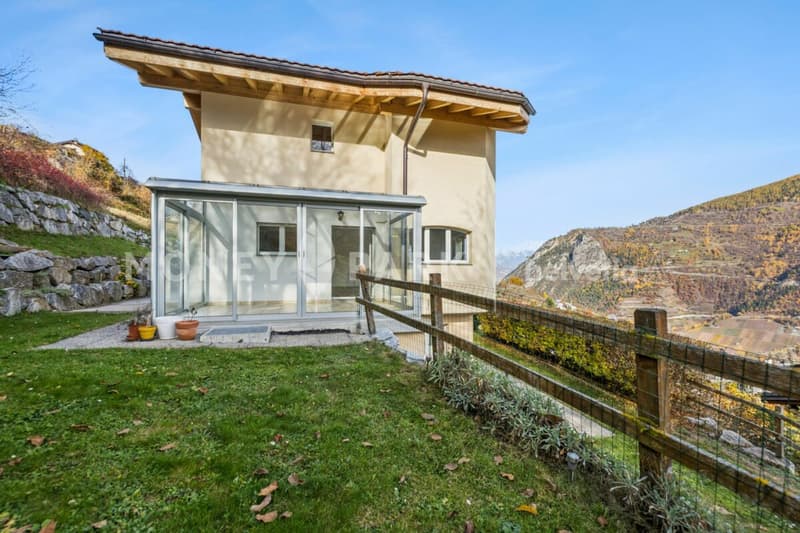 Splendide villa à Vex (2)
