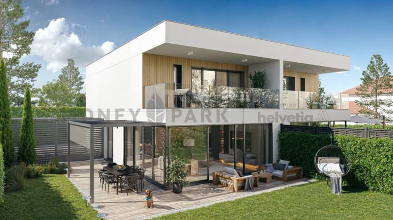 PROJET DE 2 VILLAS CONTEMPORAINES - AUTORISATION EN FORCE (4)