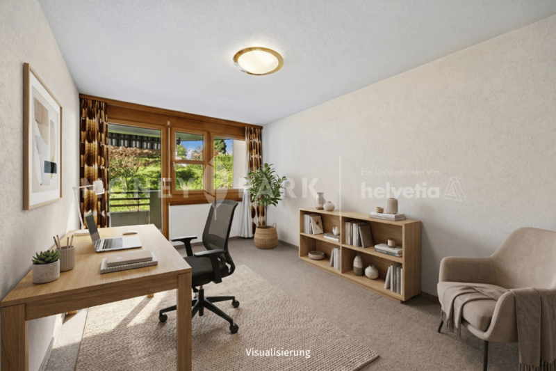 Attraktive 4.5-Zimmer-Etagenwohnung mit Wintergarten und grossem Balkon (10)