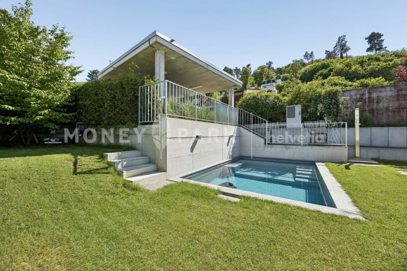 Punta di diamante architettonico a Ettingen - Casa unifamiliare con piscina e giardino (12)