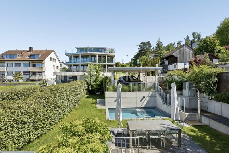 Punta di diamante architettonico a Ettingen - Casa unifamiliare con piscina e giardino (11)