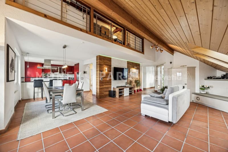 Exklusive Maisonette-Dachwohnung mit Galerie, Sauna und viel Raum zum Wohlfühlen (3)