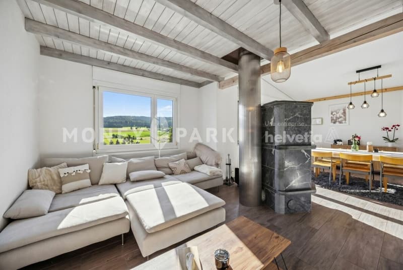 Maison individuelle de 5.5 pièces offrant une magnifique vue à Fontenais (3)