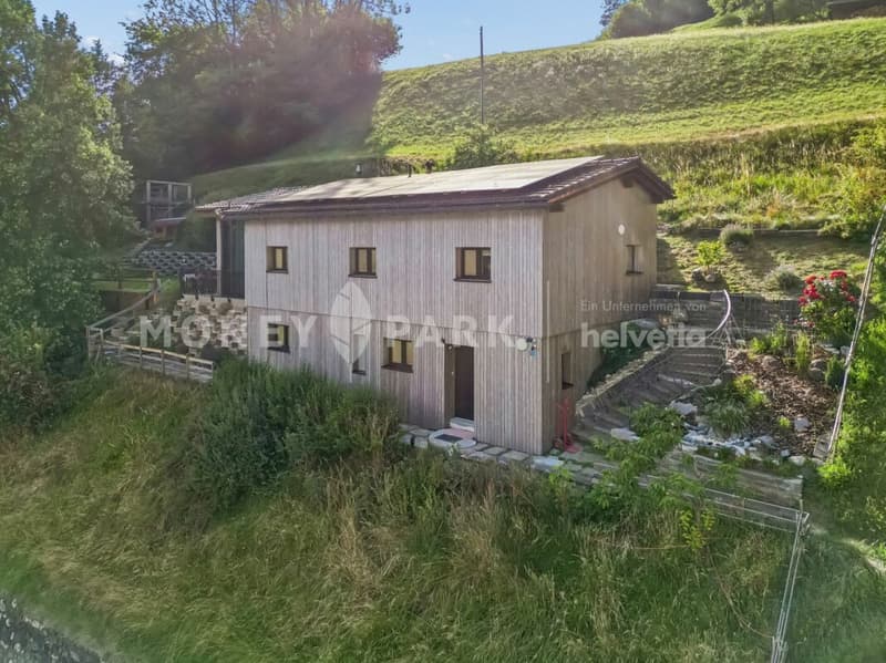Saniertes 4.5-Zimmer-Einfamilienhaus an Südhang-Sonnenlage über Chur (1)