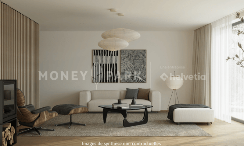 Villas neuves contemporaines avec jardin privatif | Les Vergers Saint-Martin | Villa E - 4.5 pièces (3)