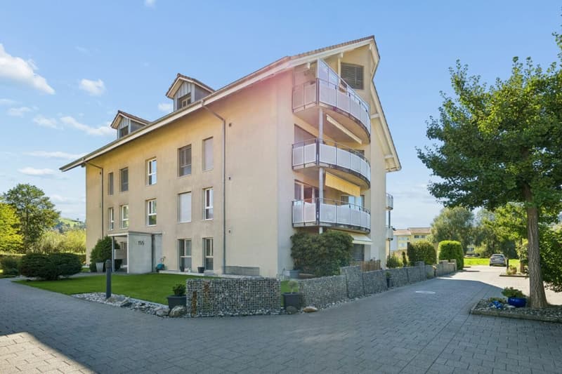 Moderne 4.5-Zimmer-Wohnung mit schöner Aussicht ins Grüne (7)