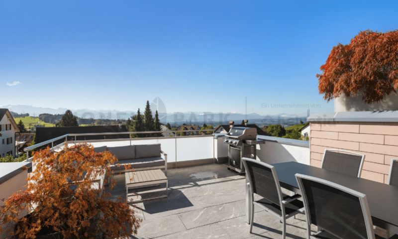 4.5-Zimmer-Terrassenwohnung mit traumhafter Aussicht (5)
