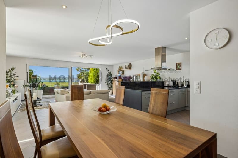 4.5- (5.5-)Zimmer-Terrassenwohnung am Zürichsee mit 180° Seesicht (6)