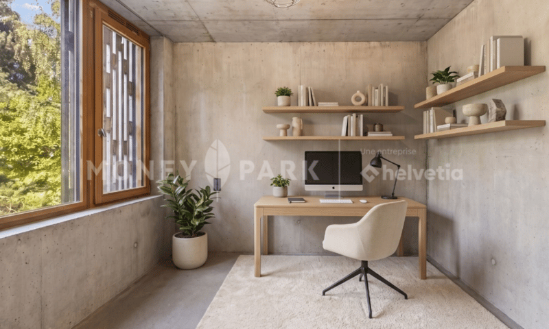 Maison d'architecte de 145m2 | Minergie | Rooftop | Vue sur le lac (10)