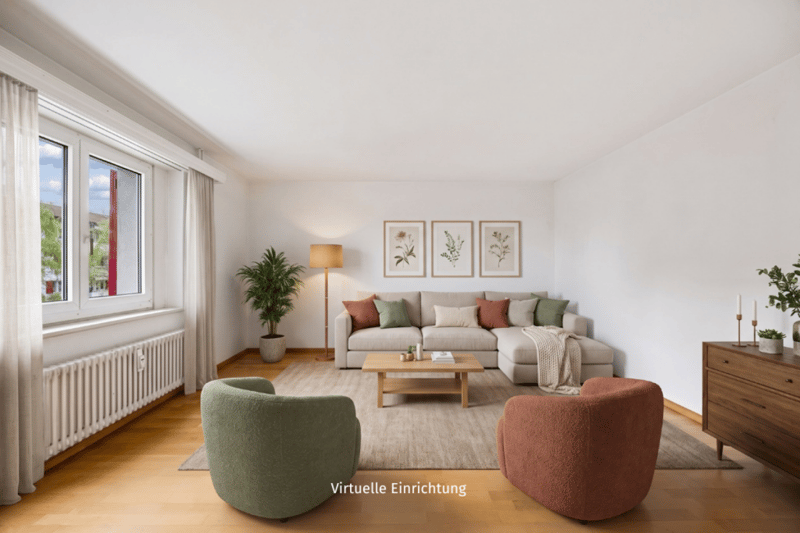 Perfekt für Pendler: Ruhige 3.5-Zimmer-Wohnung nahe Bahnhof (5)