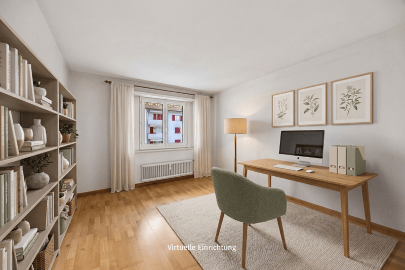 Perfekt für Pendler: Ruhige 3.5-Zimmer-Wohnung nahe Bahnhof (9)