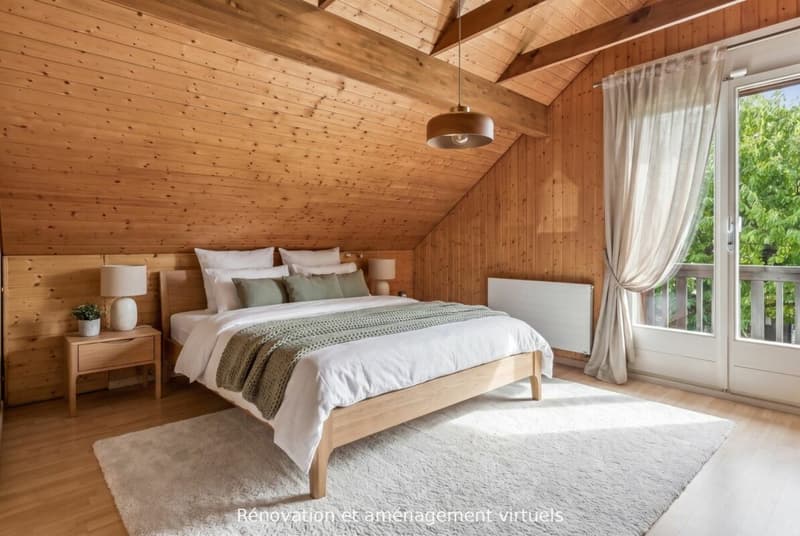 En exclusivité : Charmante maison individuelle à Founex avec grand terrain et beau potentiel copie (12)