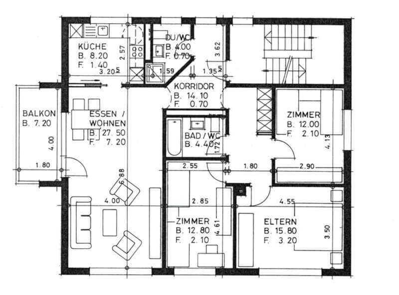 1.5 Zimmer-Wohnung an schöner Wohnlage (11)