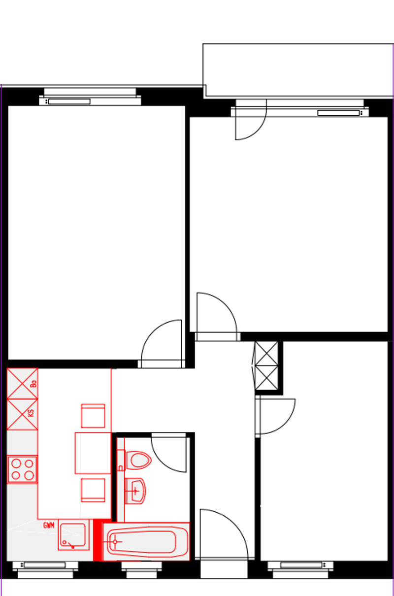 Umgebaute und sanierte 3.5 Zi. 2.OG - Wohnung in Uster zu vermieten (6)