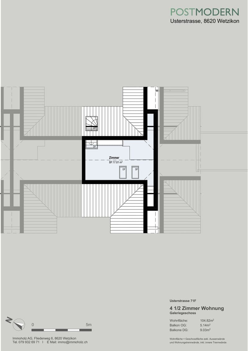 4.5 Zimmer- DG-Maisonettewohnung in Wetzikon (13)