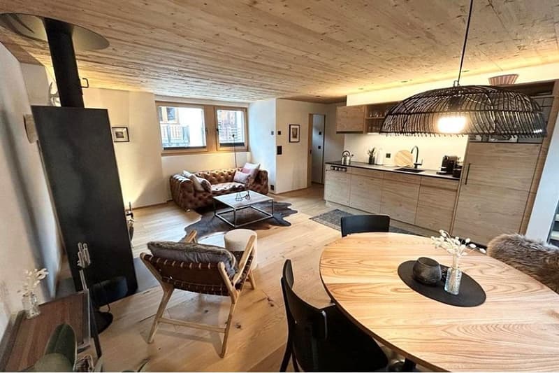 Rental of 2.5-room goat barn in Goms (2)
