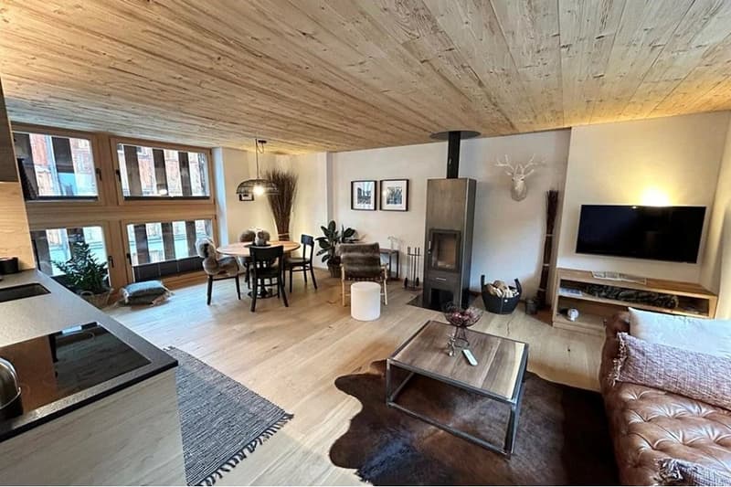 Rental of 2.5-room goat barn in Goms (4)