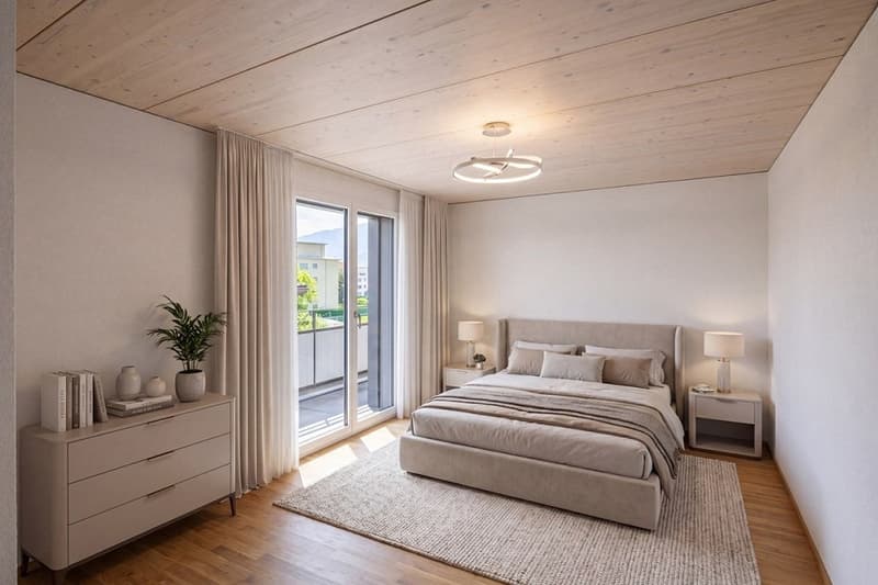 Neubau 4.5-Zimmer-Wohnung mit traumhafter See- und Bergsicht (3)