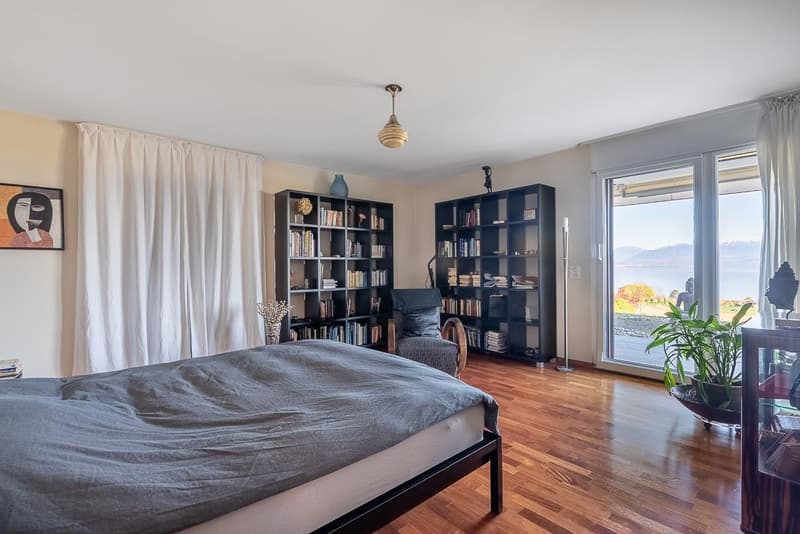 Bursinel - appartement de 3,5 pièces avec vue panoramique sur le lac et les Alpes (8)
