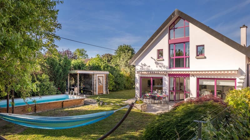 Villa contiguë en pignon avec jardin et piscine – Gland (VD) (5)