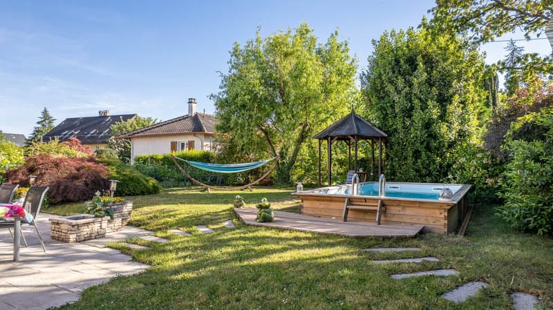 Villa contiguë en pignon avec jardin et piscine – Gland (VD) (3)