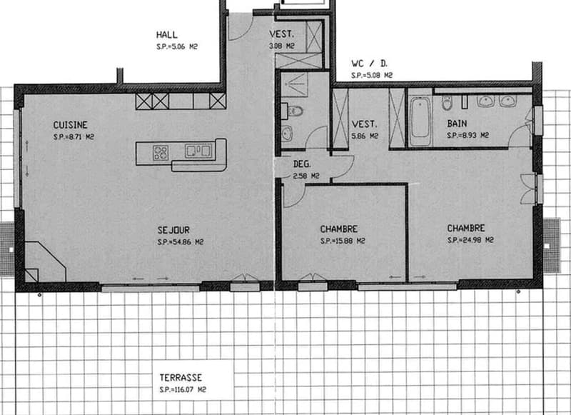 Charmant appartement de 3,5 pièces à Bursinel avec vue panoramique (15)