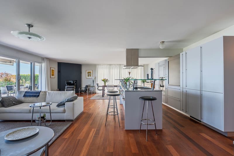 Charmant appartement de 3,5 pièces à Bursinel avec vue panoramique (2)