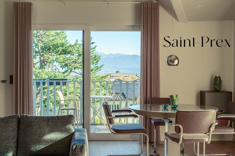 Appartement contemporain dans un cadre privilégié, à Saint-Prex (1)