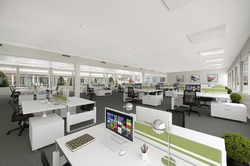 Büro in Kloten: Flexibel, attraktiver Mietzins & bestens erreichbar (150-5'800 m2) (2)