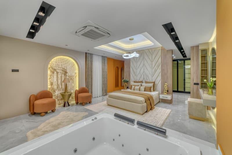 Architectural Designer Villa above the roofs of Alanya - extraordinary luxury with panoramic views (30)