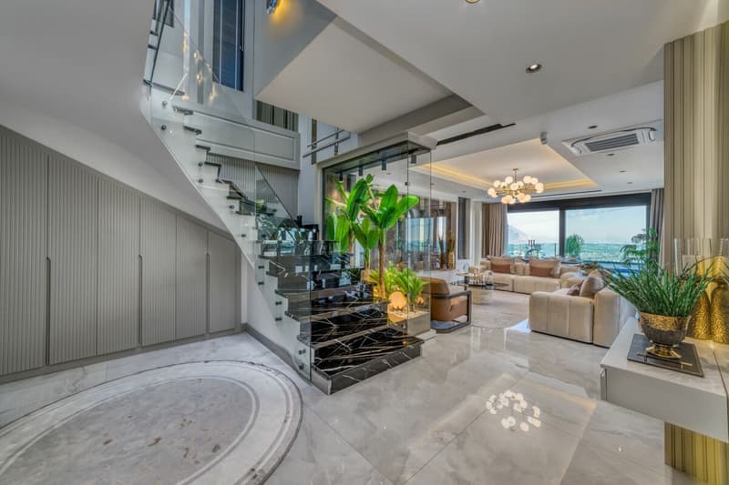 Architectural Designer Villa above the roofs of Alanya - extraordinary luxury with panoramic views (9)