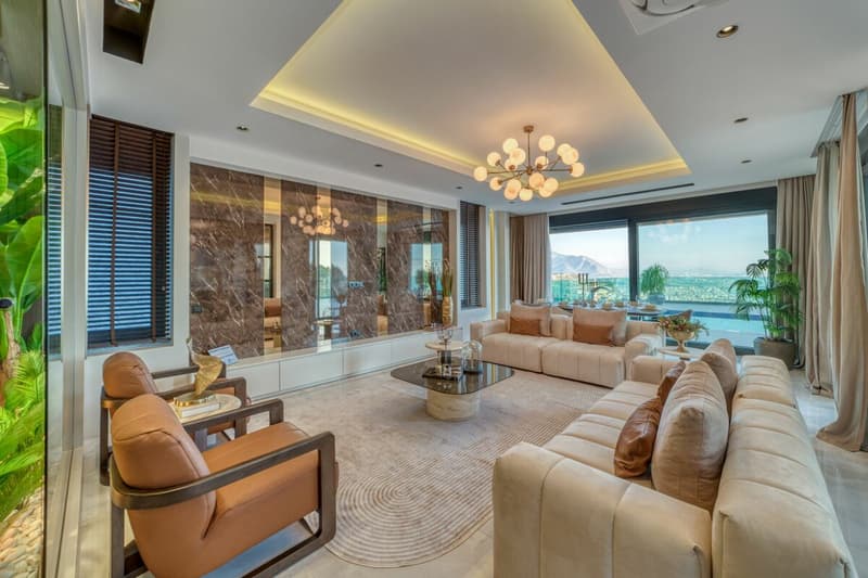 Architectural Designer Villa above the roofs of Alanya - extraordinary luxury with panoramic views (13)