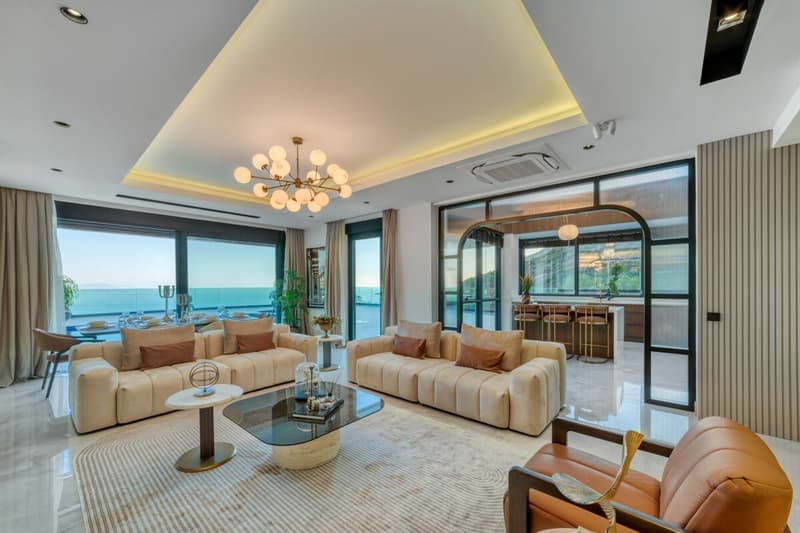 Architectural Designer Villa above the roofs of Alanya - extraordinary luxury with panoramic views (17)