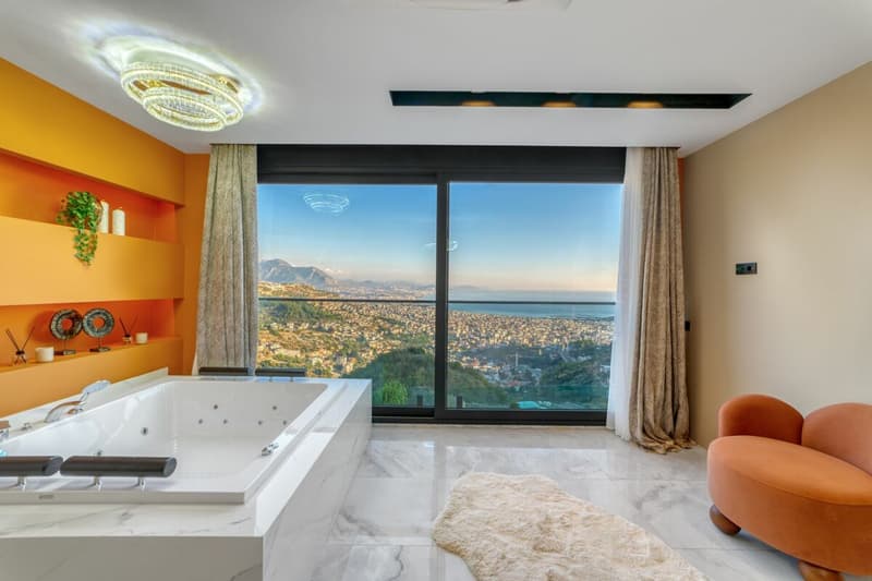 Architectural Designer Villa above the roofs of Alanya - extraordinary luxury with panoramic views (20)