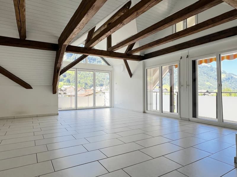 MAISONETTE MIT TERRASSE UND WUNDERBAREM BERGPANORAMA (11)