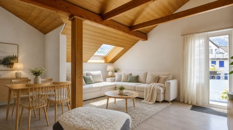 GROSSZÜGIGE DACHWOHNUNG MIT BERGBLICK (7)