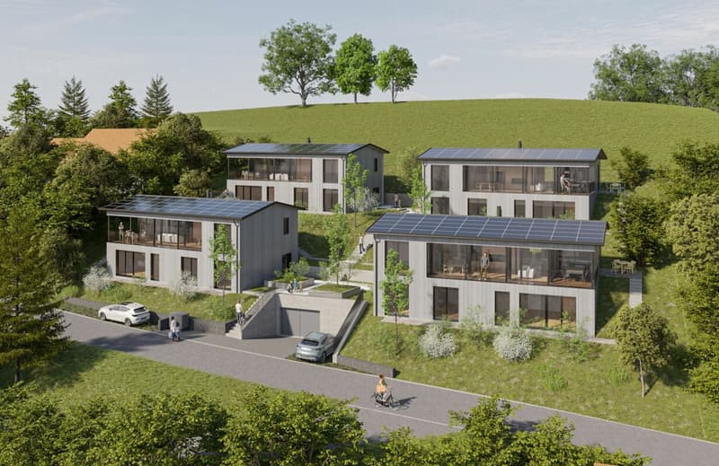 ALLE HÄUSER VERKAUFT - Leben mit Weitblick: Attraktive Neubau-Einfamilienhäuser in Dürnten (5)